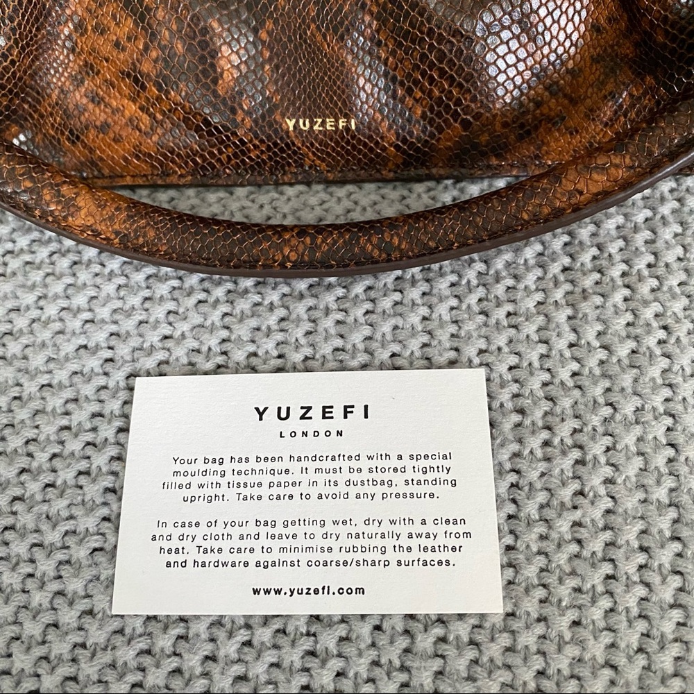 Yuzefi Snake Effect Bom Bag - Picture 3 of 14